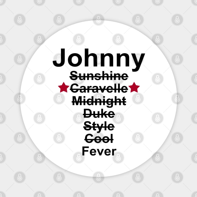 Dr. Johnny Fever Magnet by Doc Multiverse Designs